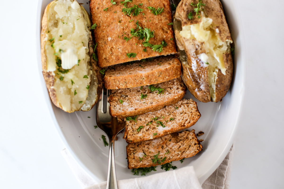 what to eat with turkey meatloaf